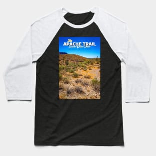 Apache Trail Scenic Drive View Baseball T-Shirt